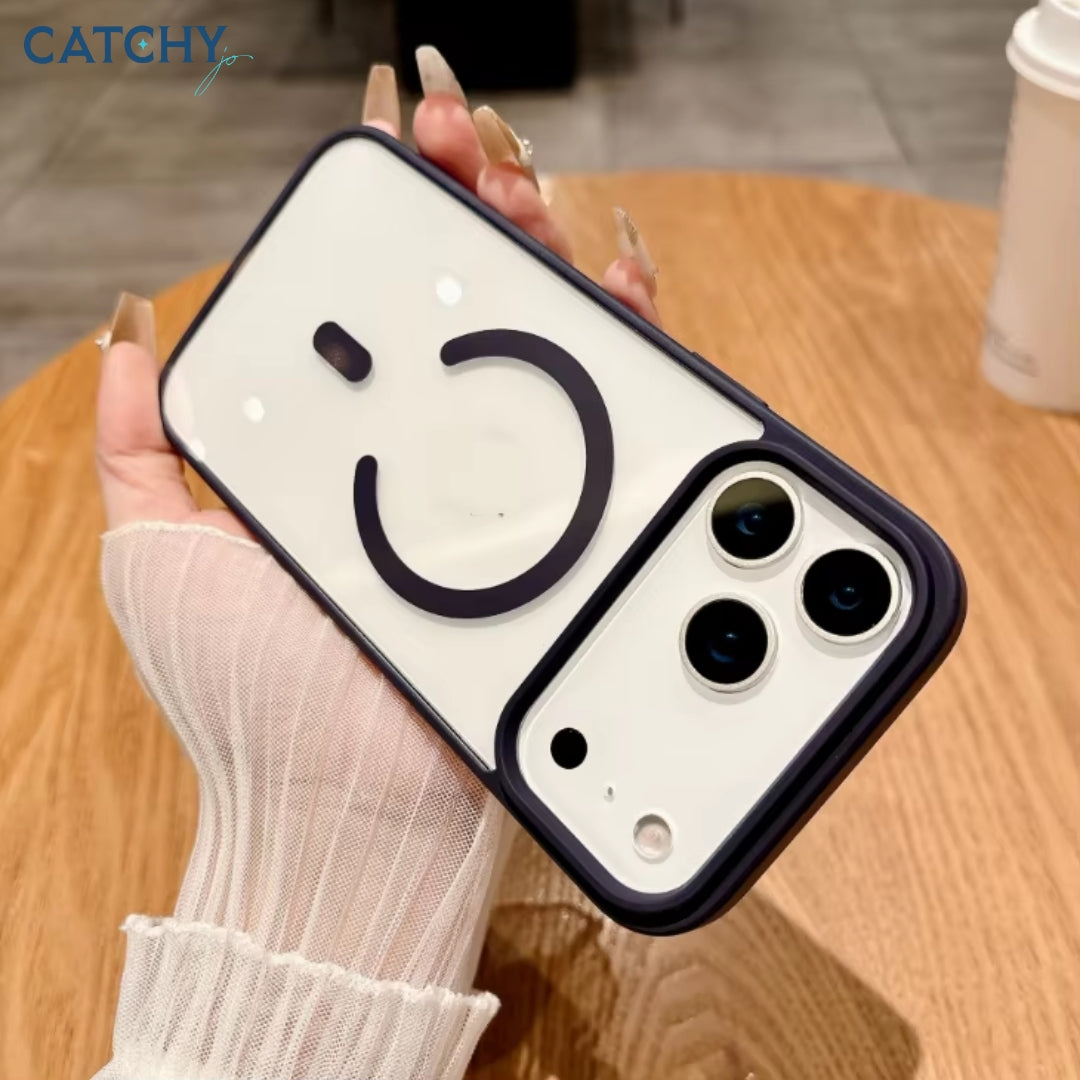 iPhone Acrylic Transparent Magnetic Case