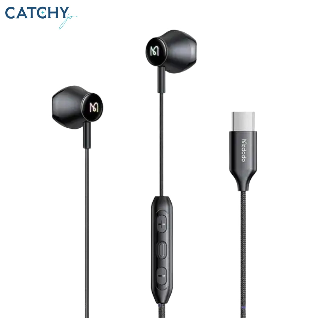 MCDODO HP-4700 Sparkling Type-C Wired Earphones