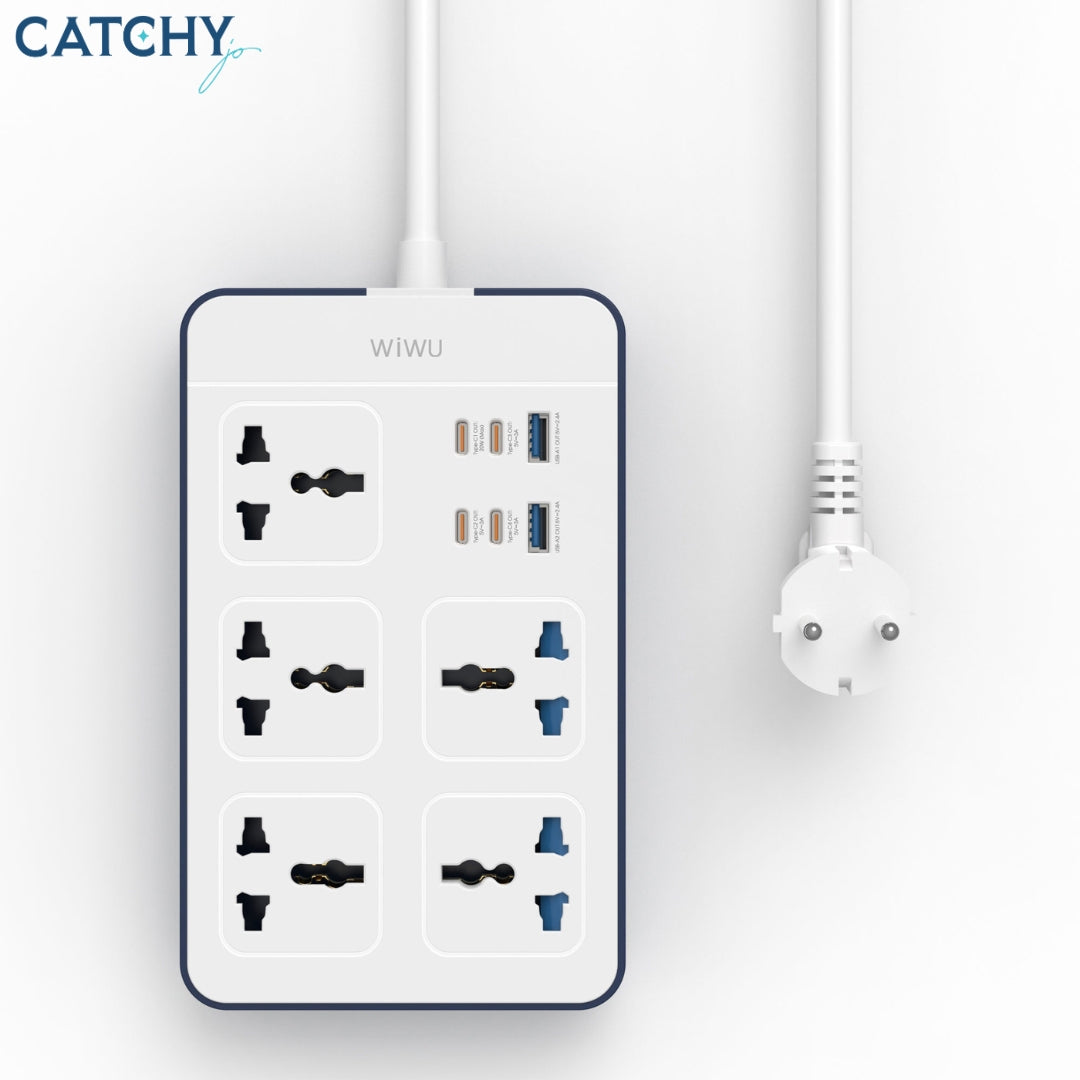 WiWU Wi S006 11 in 1 GaN Power Strip EU 2M (20W)