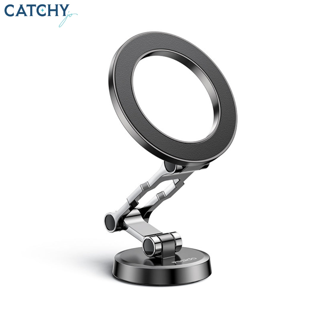 YESIDO C203 360 Rotation Zinc Alloy Super Adsorption Magnetic Car Phone Holder
