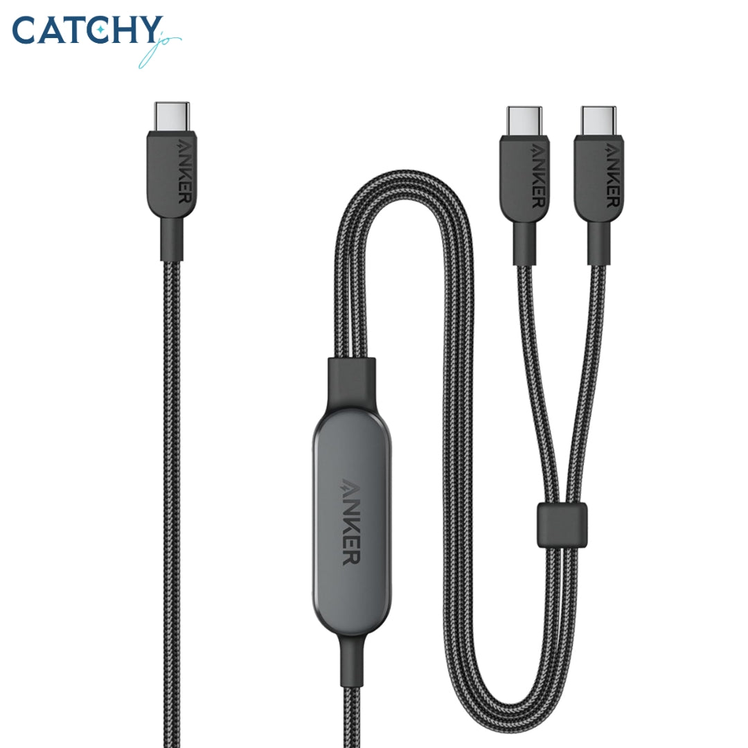 Anker 2 in 1 Type-C Cable (140W)