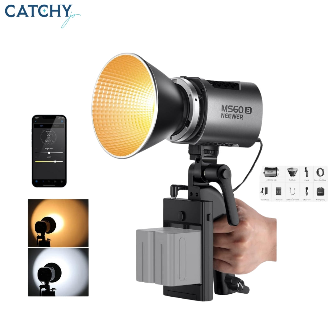 Neewer MS60B Bi-Color LED Monolight
