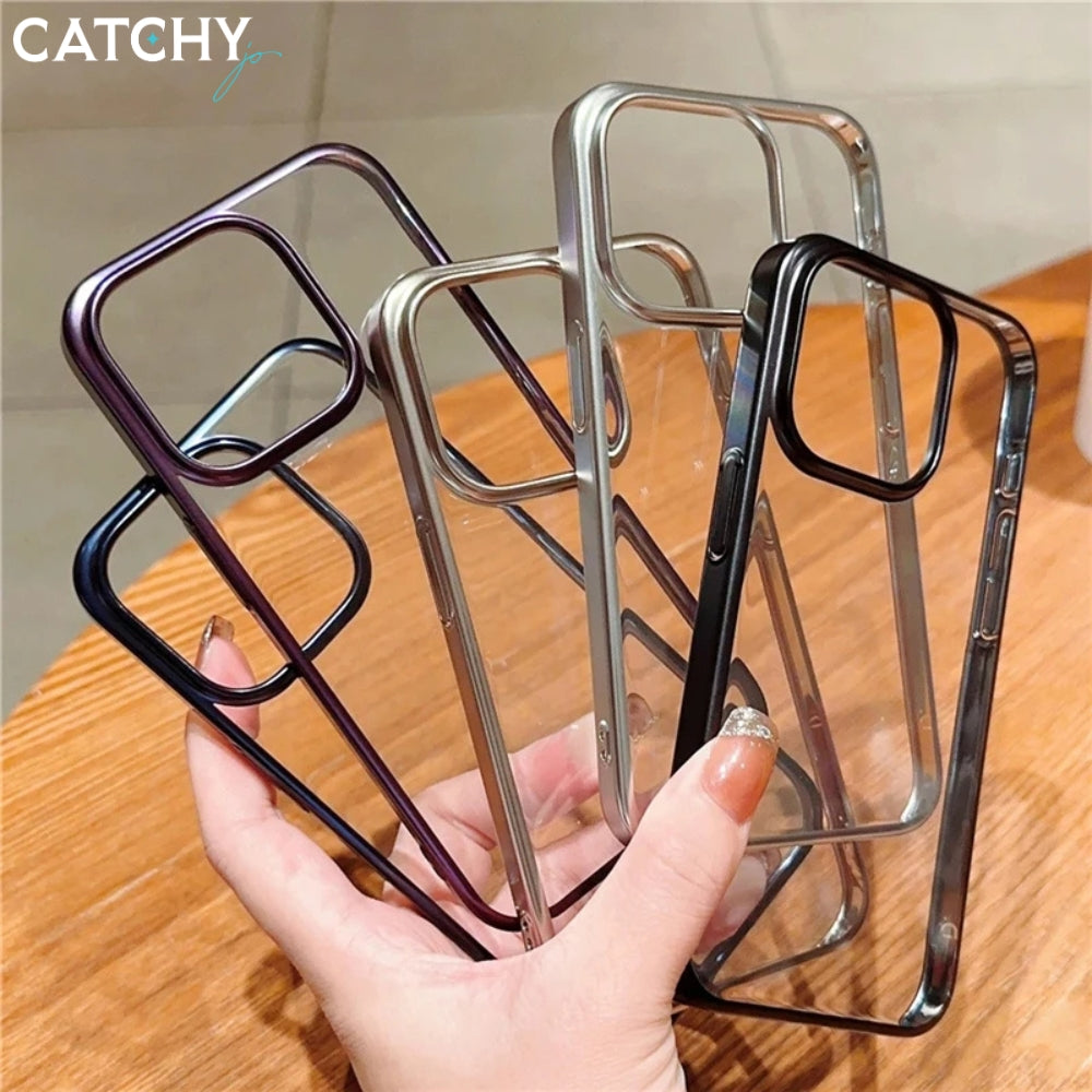 iPhone Electroplating Shockproof Bumper Case