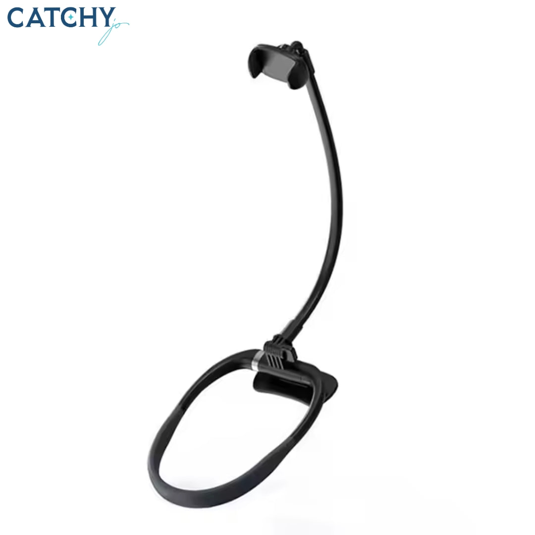 Universal Hands Free Flexible Long Arm Lazy Bracket 360 Rotatable Neck Phone Holder