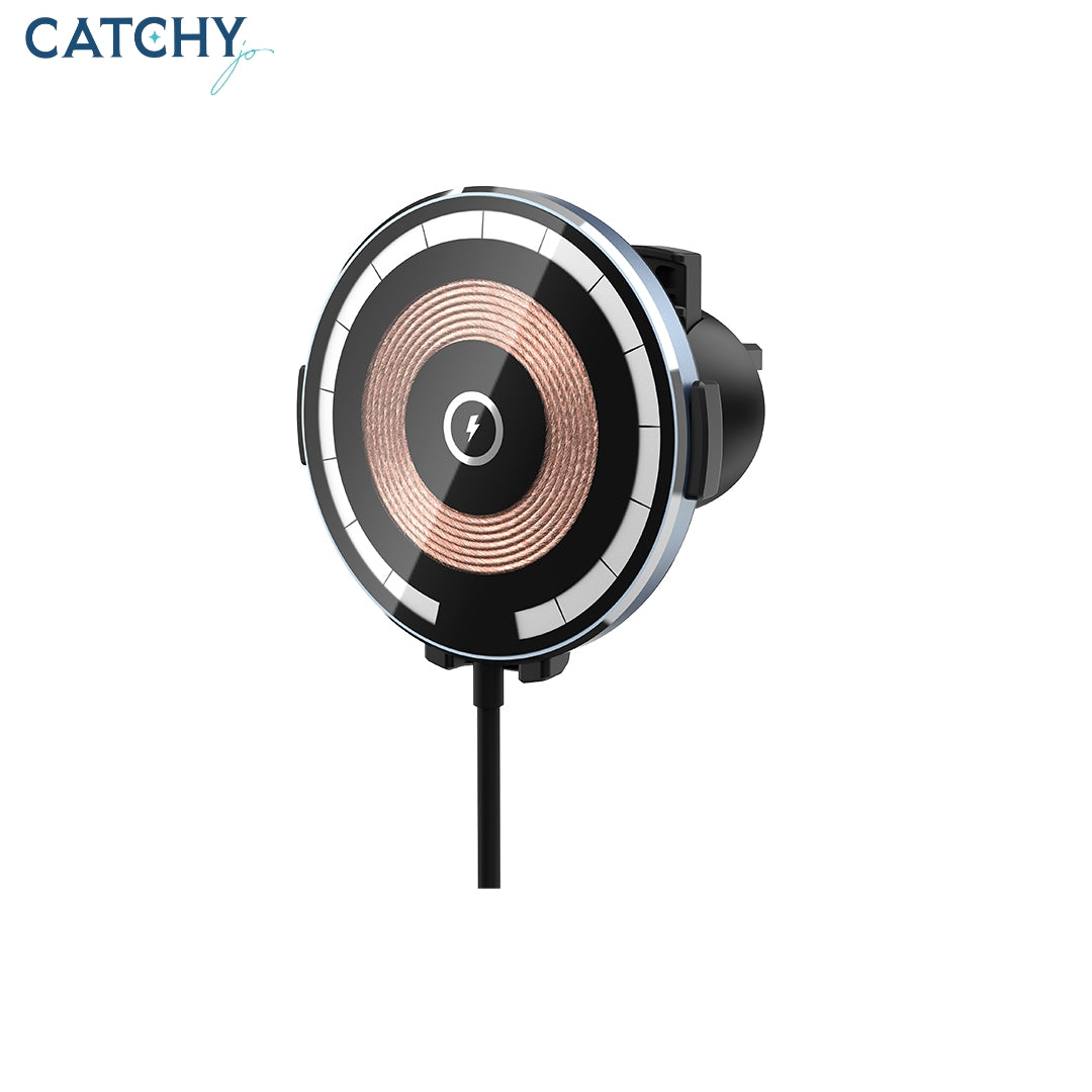 ROCKROSE MagPad Neo Magnetic Wireless Car Phone Holder (15W)