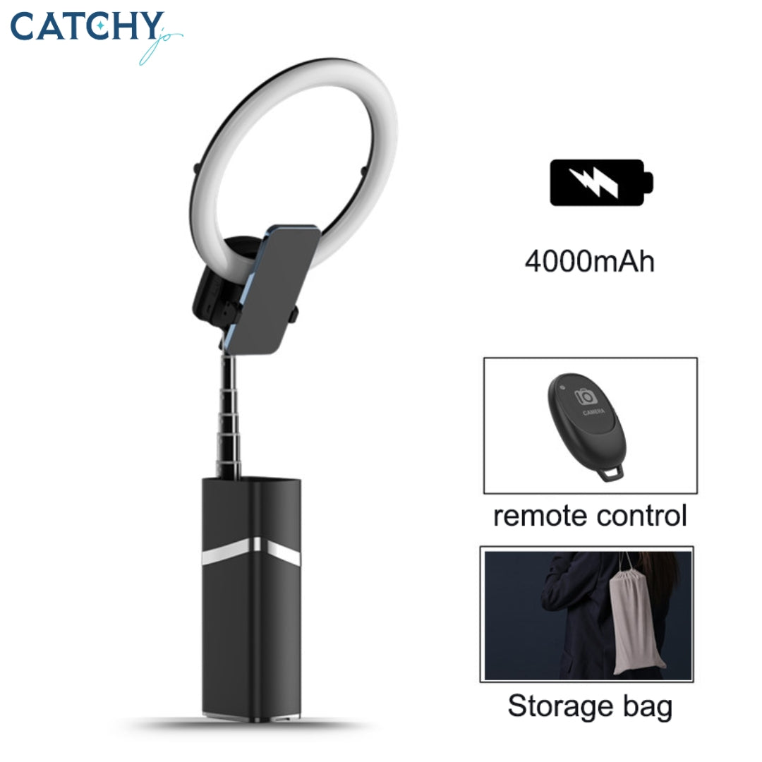 YY-1 Foldable & Portable Wireless Selfie Ring Light
