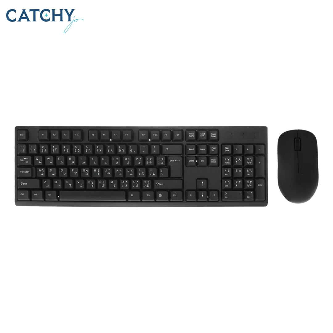 Fashionable Office Wireless Mouse & Keyboard