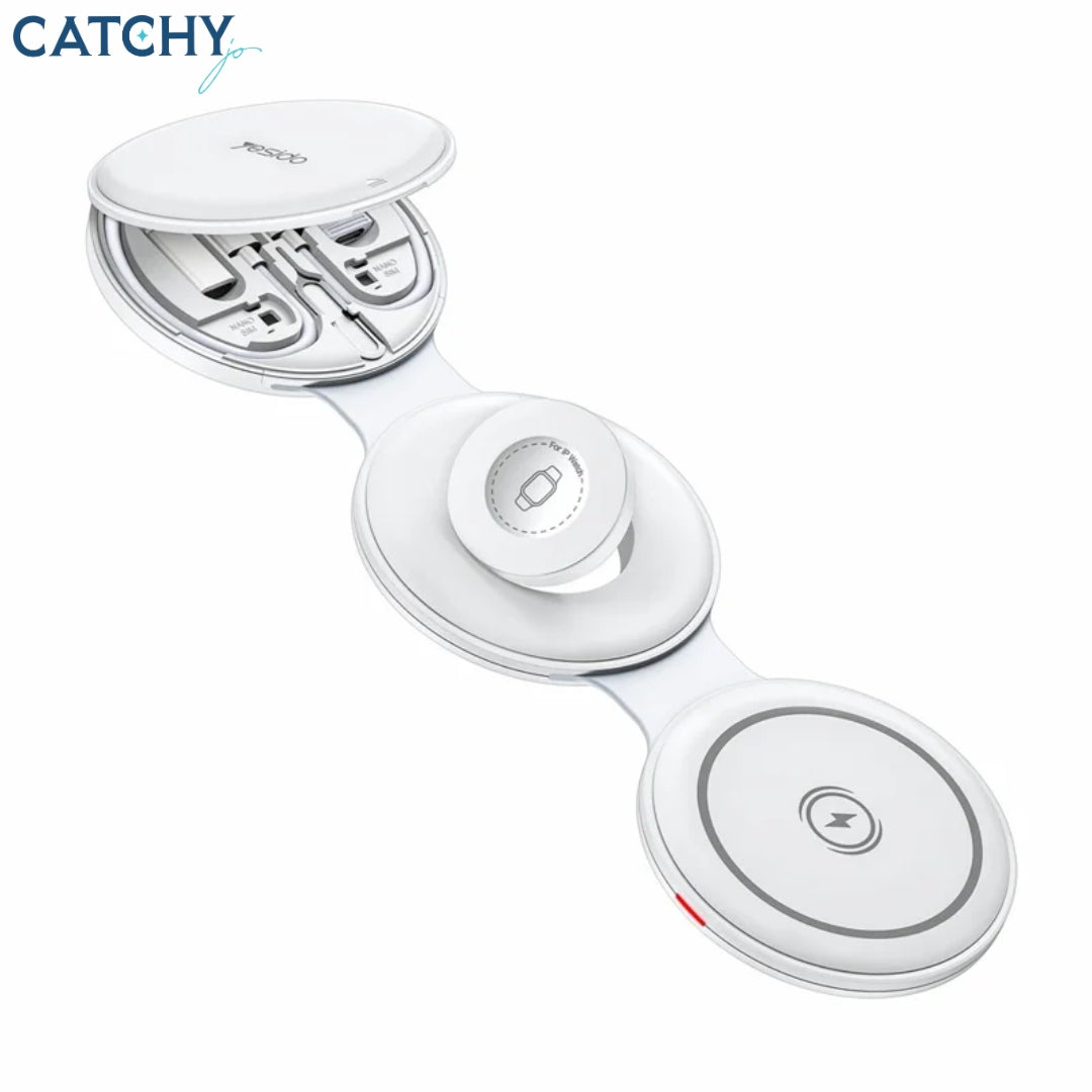 YESIDO DS29 5-in-1 Foldable Wireless Charger