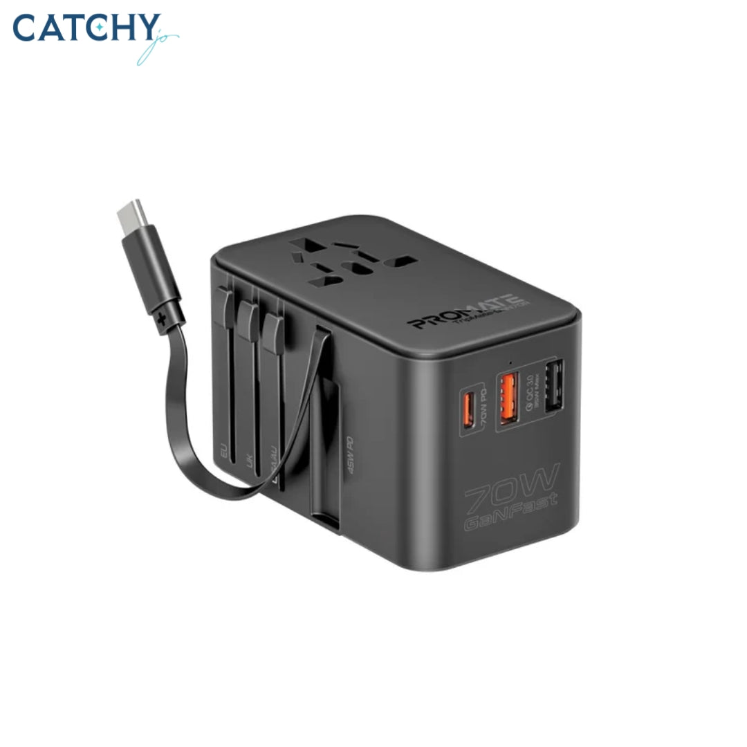 PROMATE TripMate-GaN70R Charging Adapter