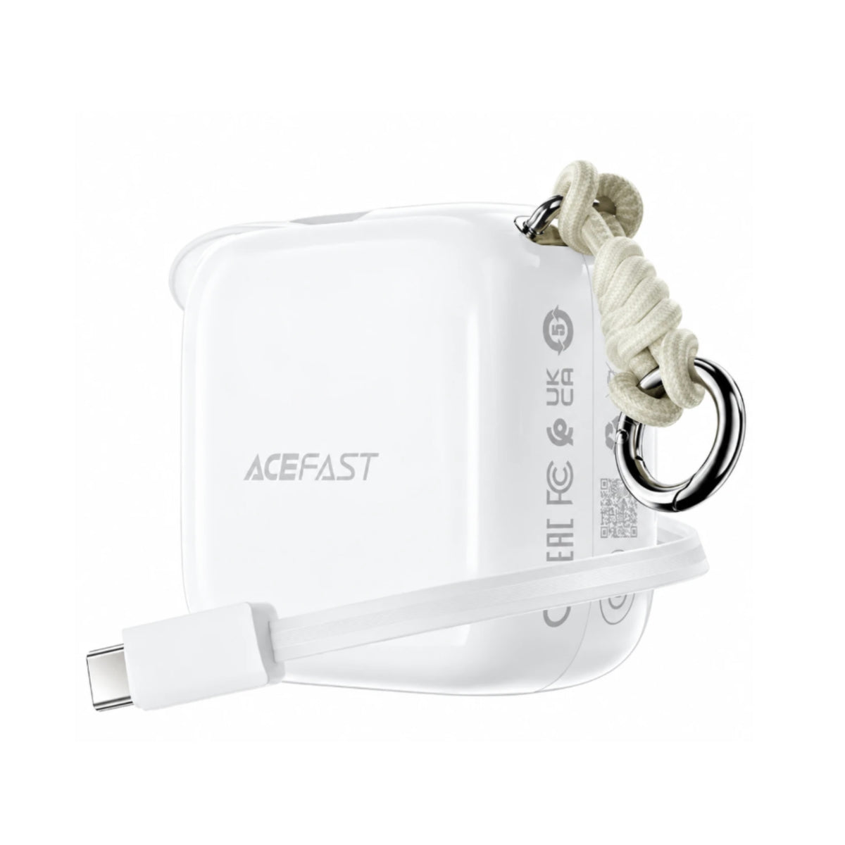 ACEFAST M42 Fast Charging Power Bank With Retractable USB-C Cable