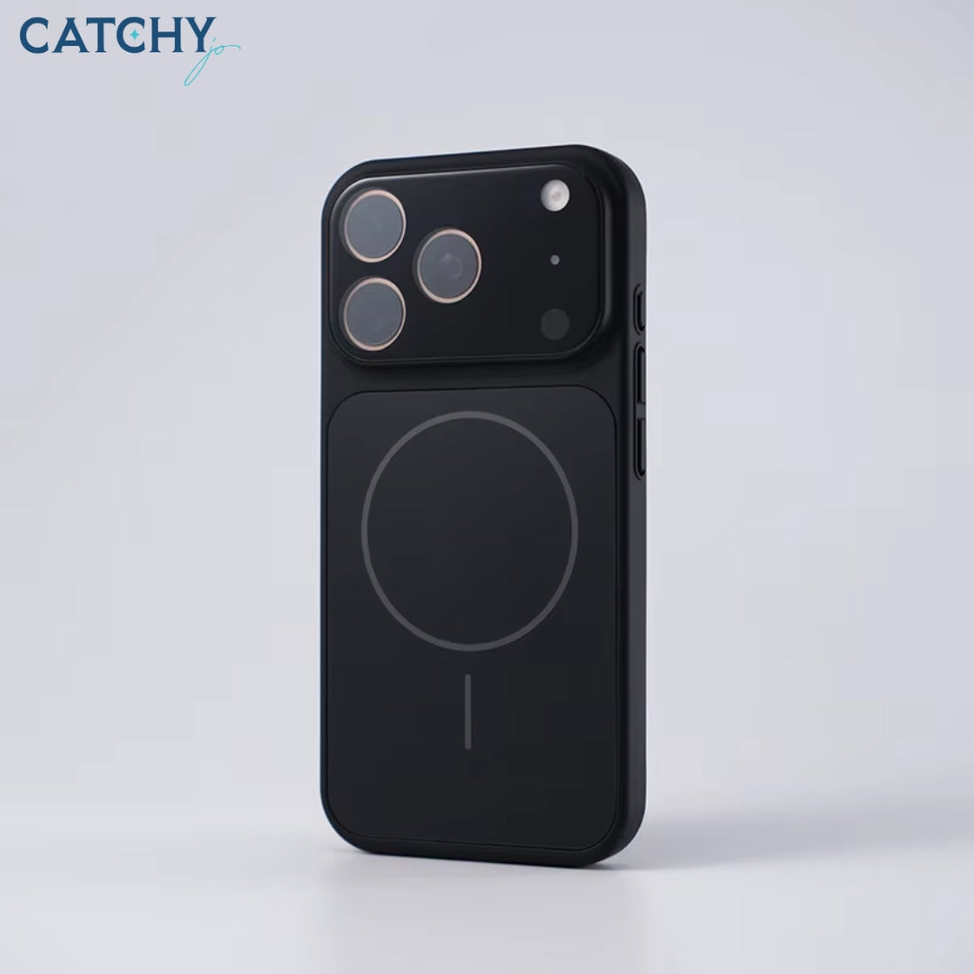 Magnetic Frosted Glass Mobile iPhone Case