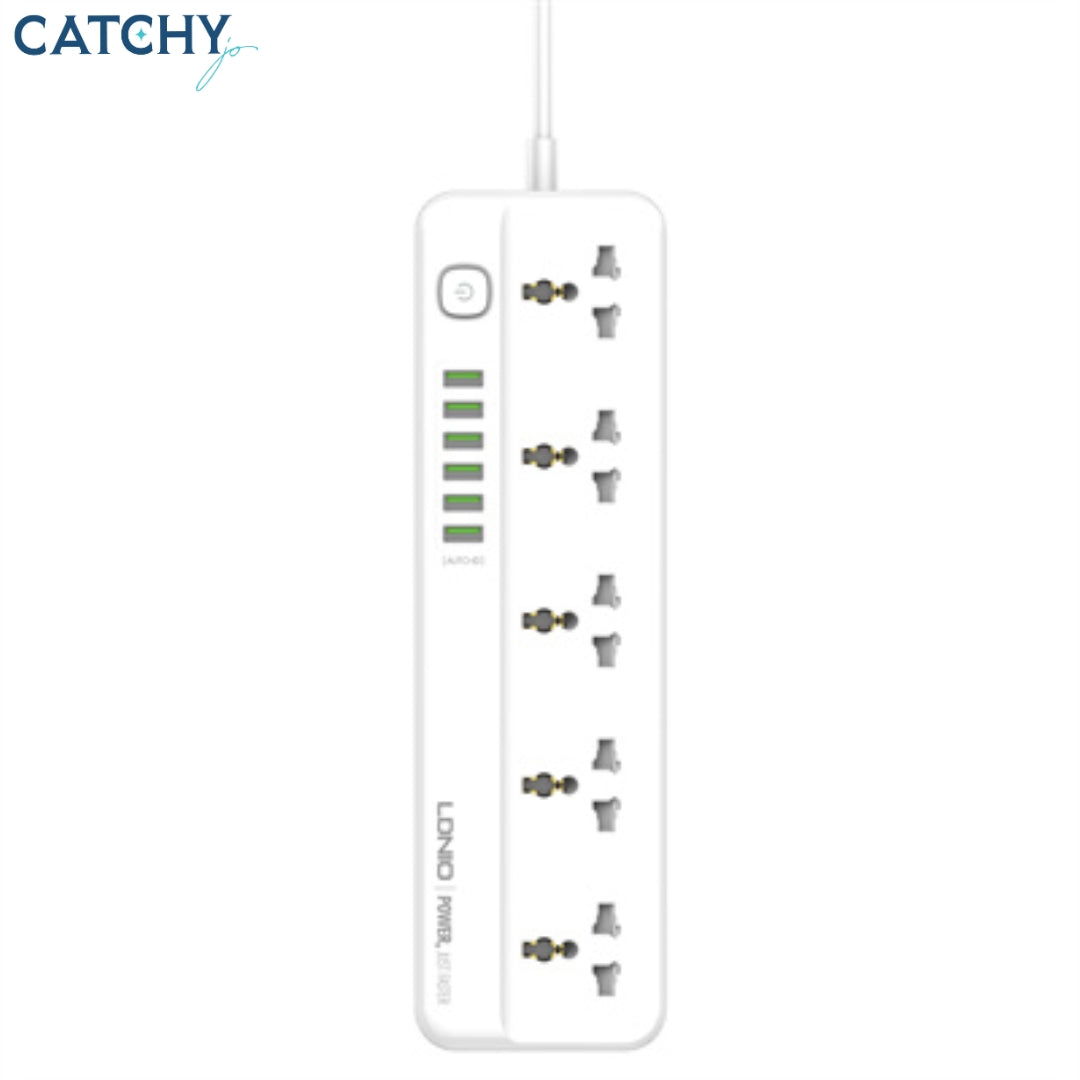 LDNIO SC5614 5 AC Outlets Universal Power Strip