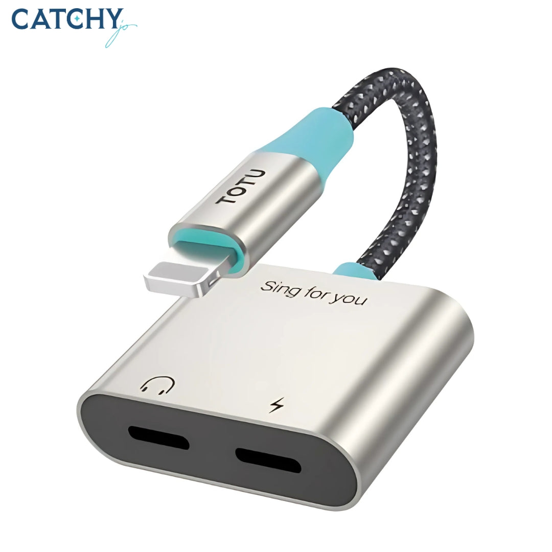 TOTU AD-1 Lightning Series Audio Adapter