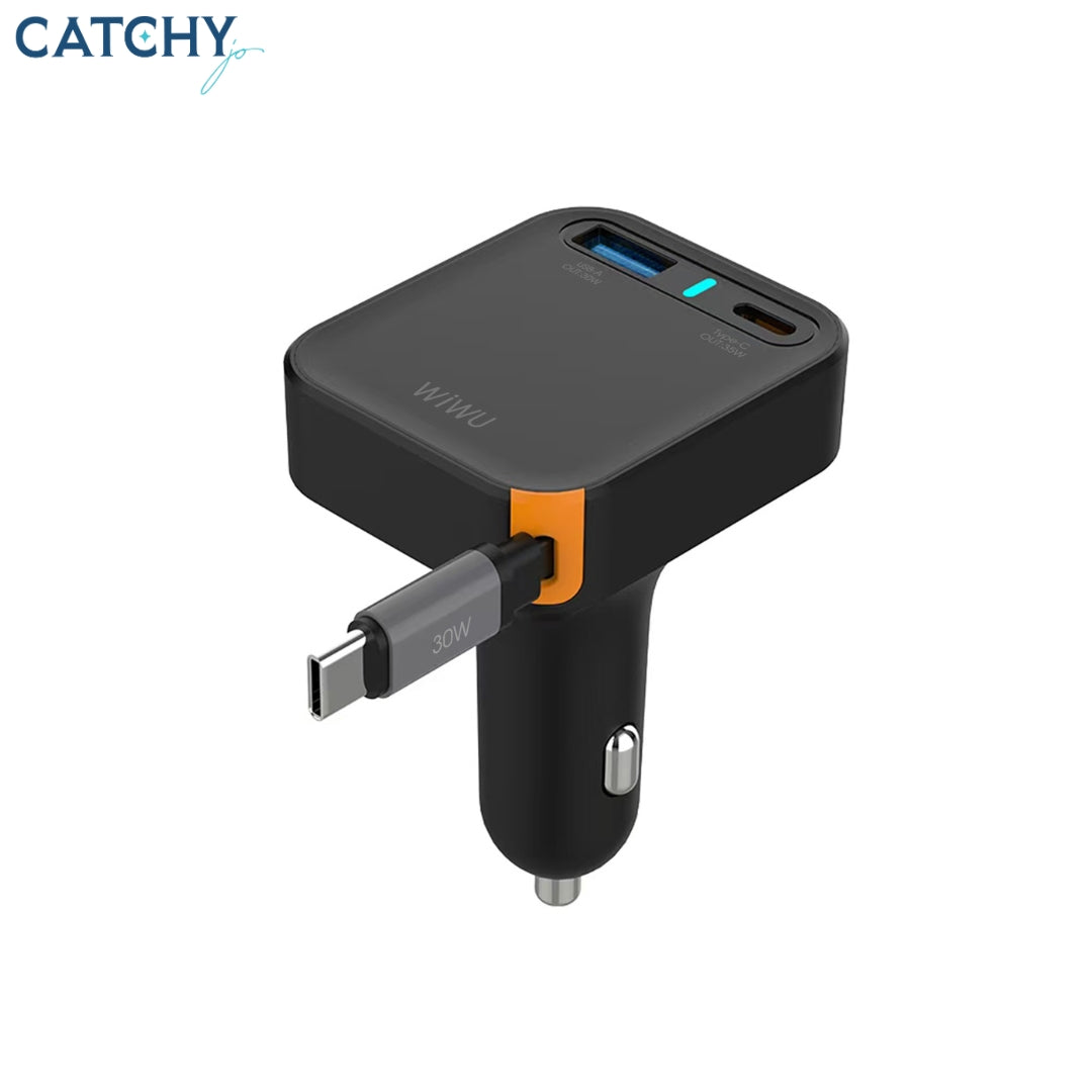 WiWU Wi-CC033 Helix A+C Fast Car Charger (65W)