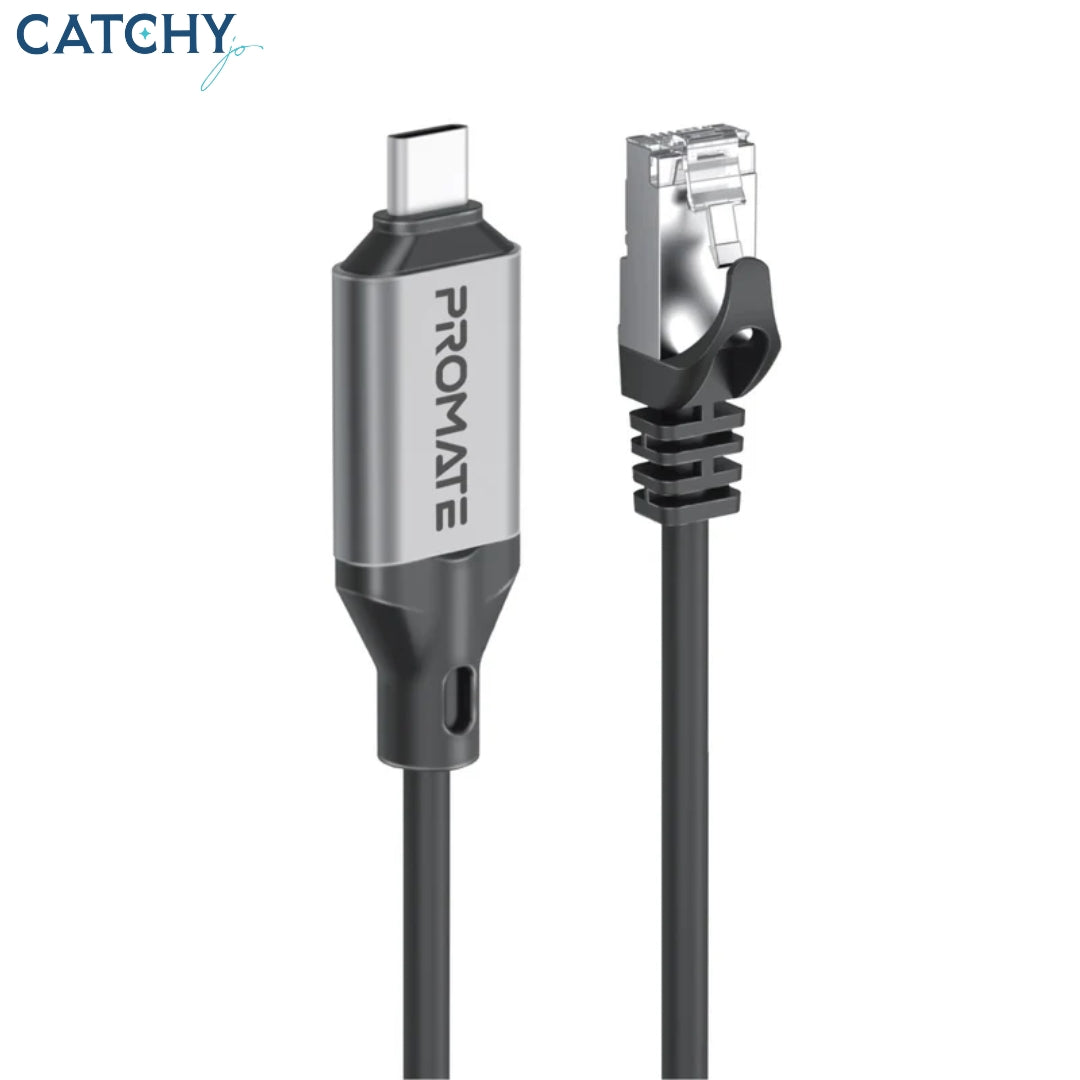 PROMATE CLink-RJ45 High-Speed USB-C To Gigabit Ethernet Cable (5M)