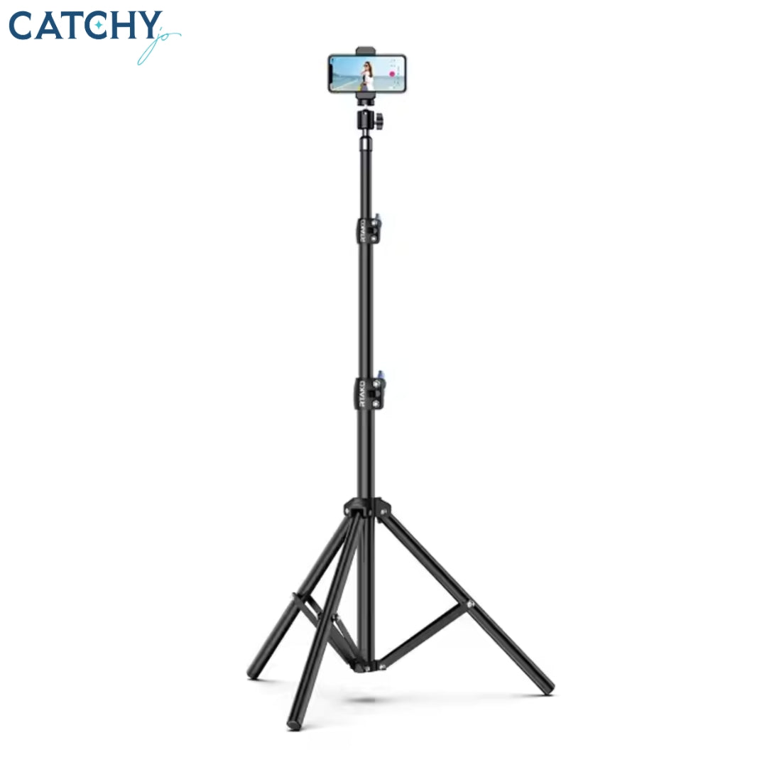 RTAKO Portable Tripod Stand With Integrated Wireless
