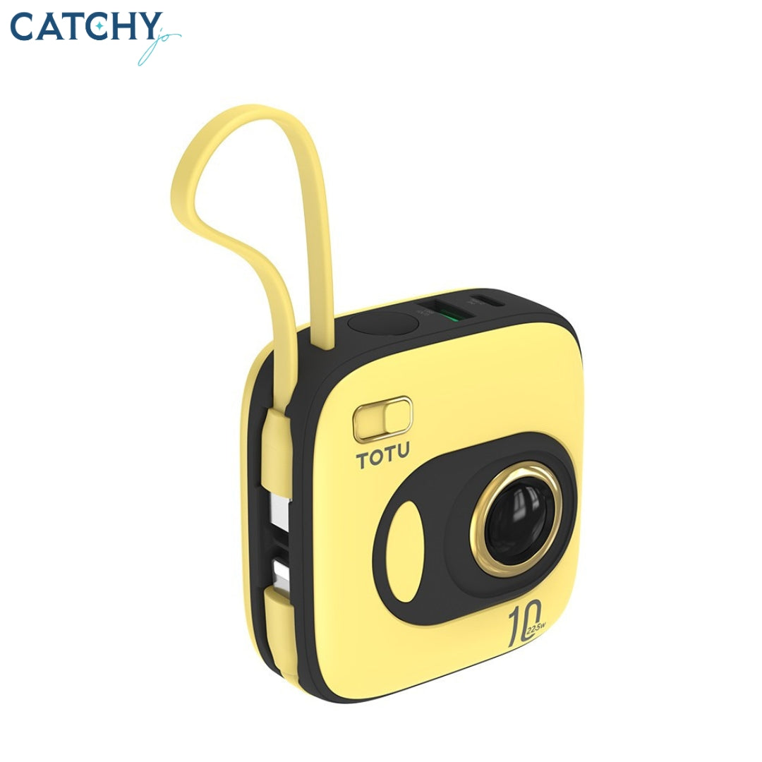 TOTU PB-3-L Dual Fast Charging Cable Power Bank (10000mAh)