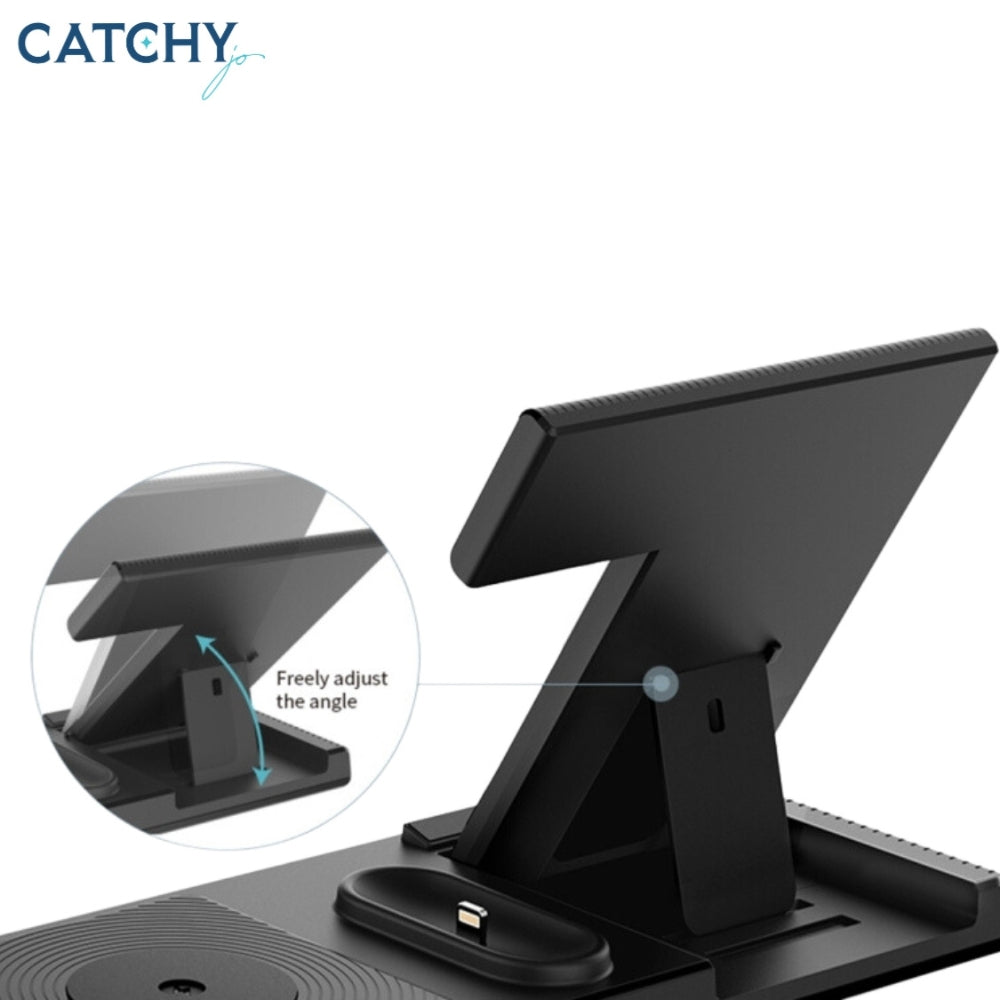 YESIDO DS13 4 in 1 Desktop Wireless Charging Stand (18W)