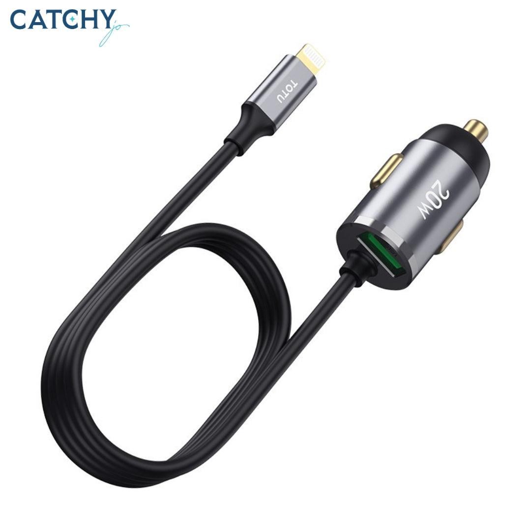 TOTU DCCPD-012 Series Fast Car Charger With Cable