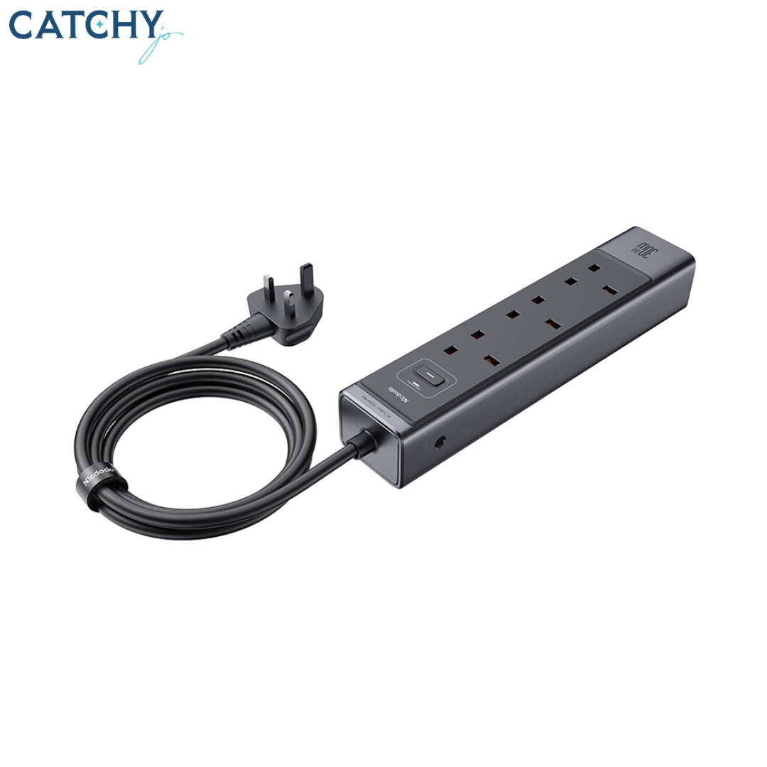 MCDODO 6-in-1GaN Surge Protection Power Strip (30W)