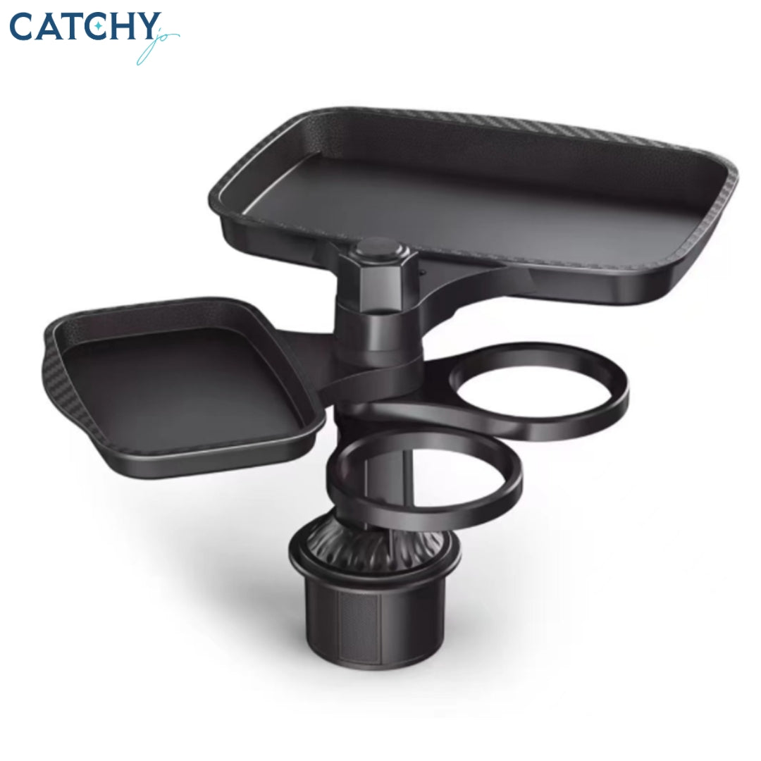 4 in 1 Food Car Mount Food Tray 360 Rotating