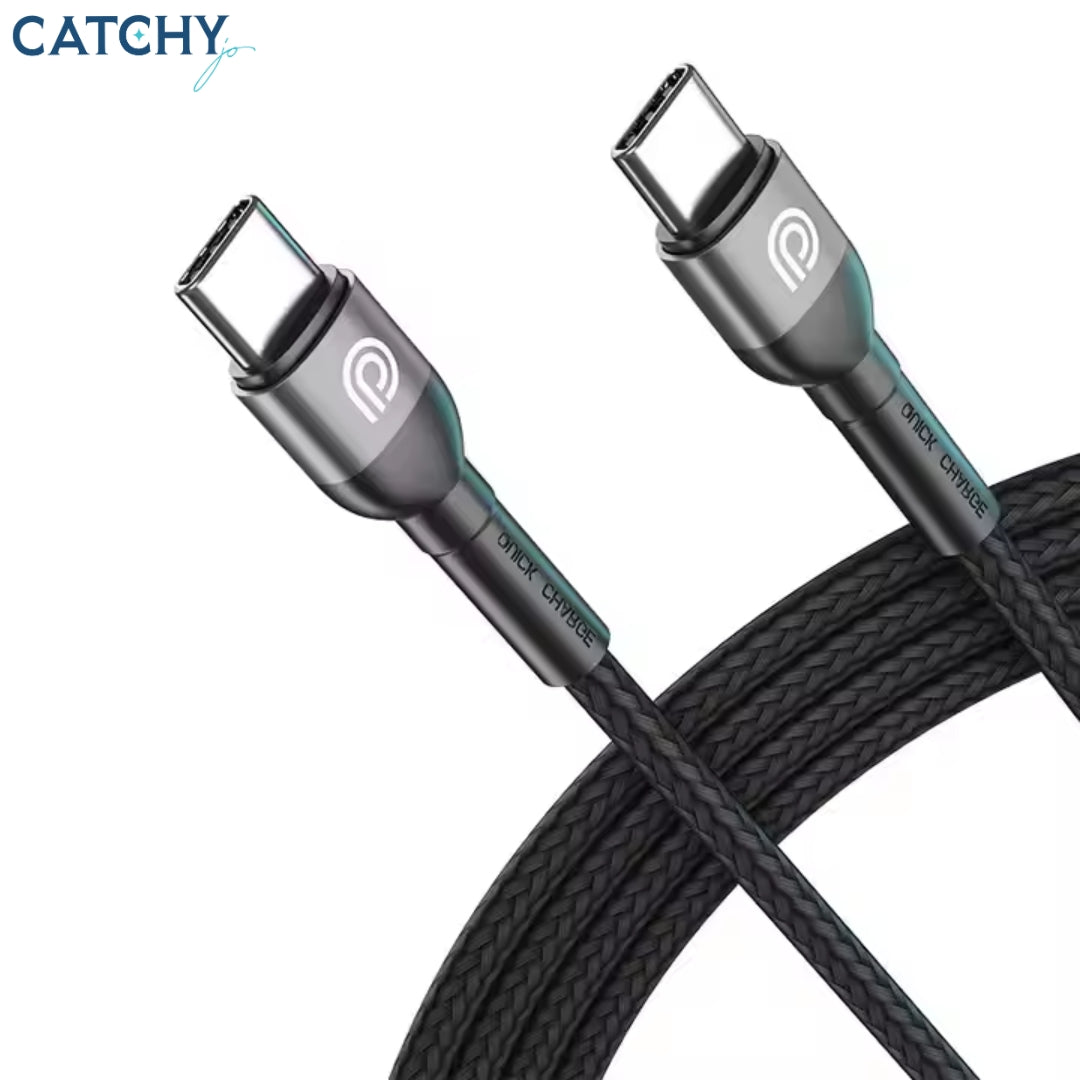 Phone Planet Aluminium Alloy Type-C Braided Cable (60W)