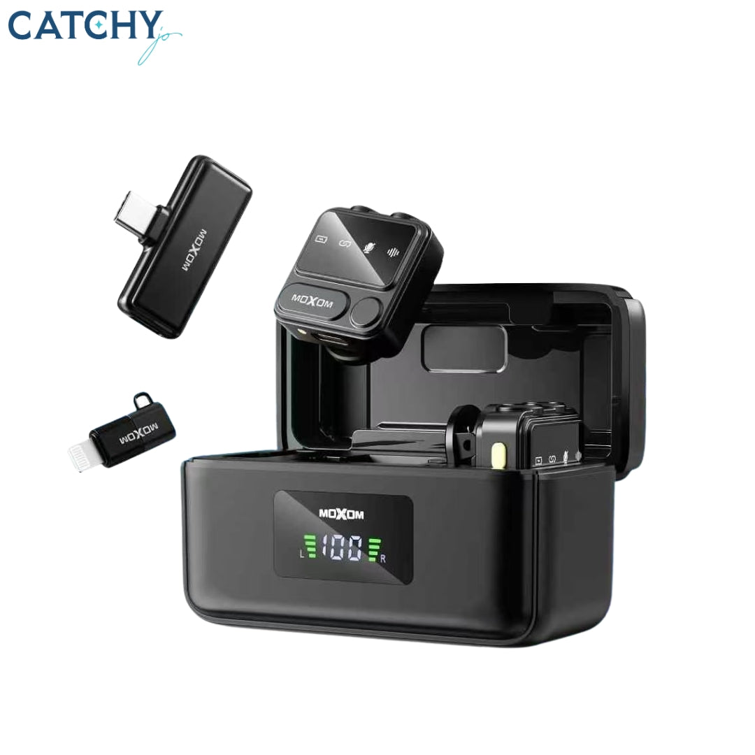 Moxom MX-AX77 Cosmos Mini Dual Wireless Microphone