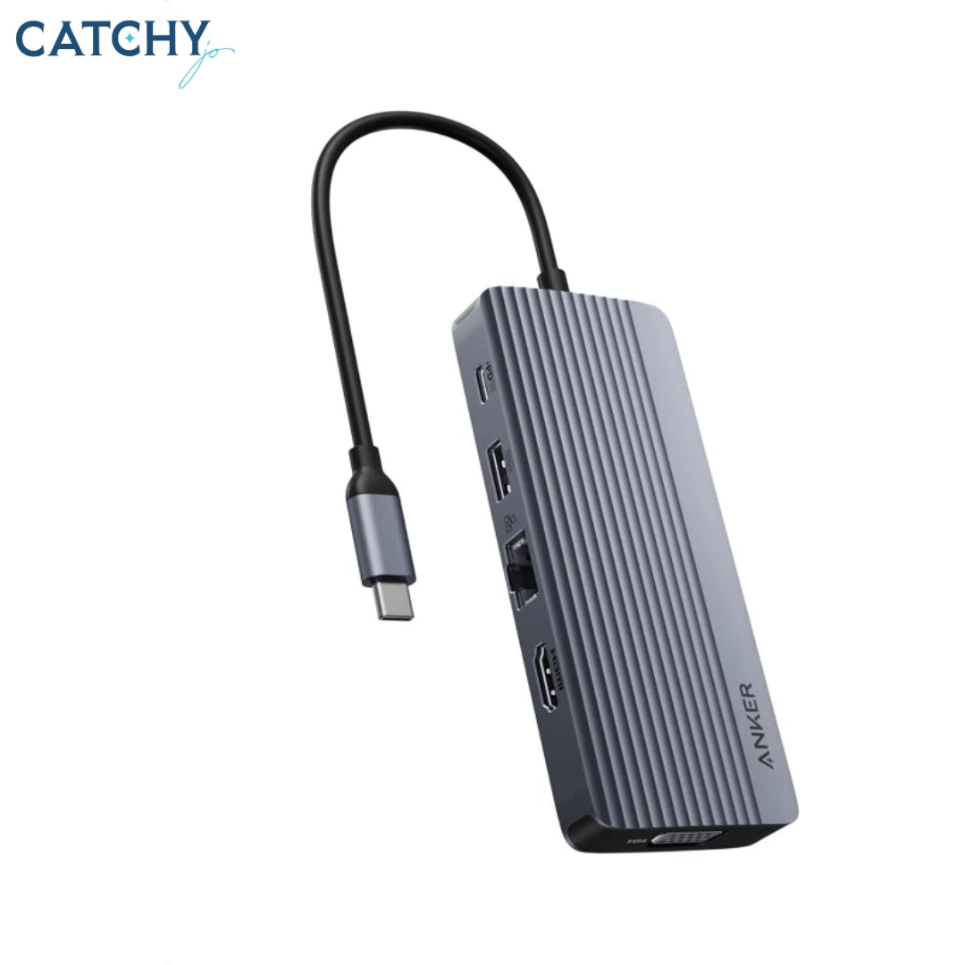 Anker 10-in-1 USB C Hub Dual-Display USB-C Docking Station
