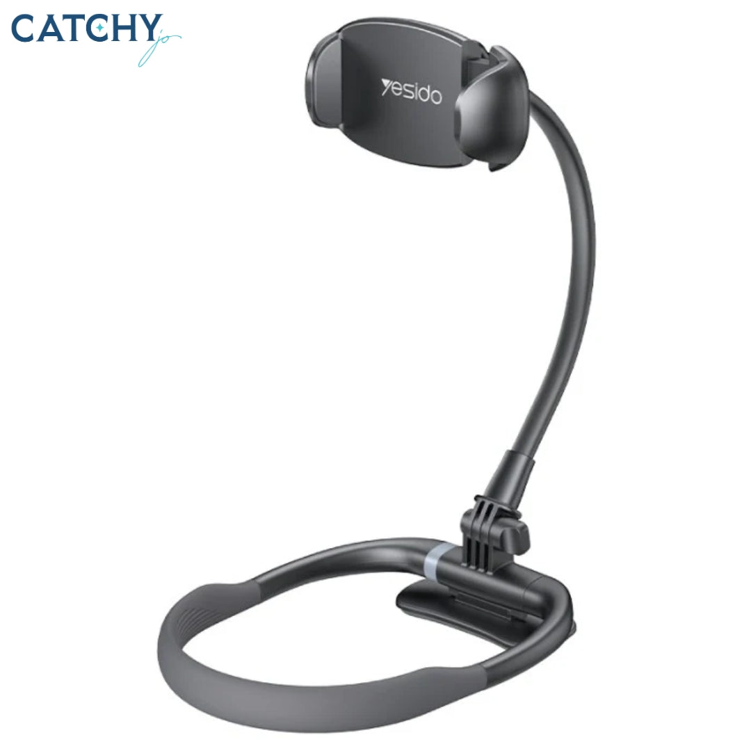 YESIDO C291 Magnetic Silicone Necklace Phone Holder