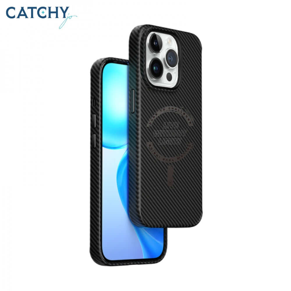 WiWU Kabon Magnetic Case For iPhone 15