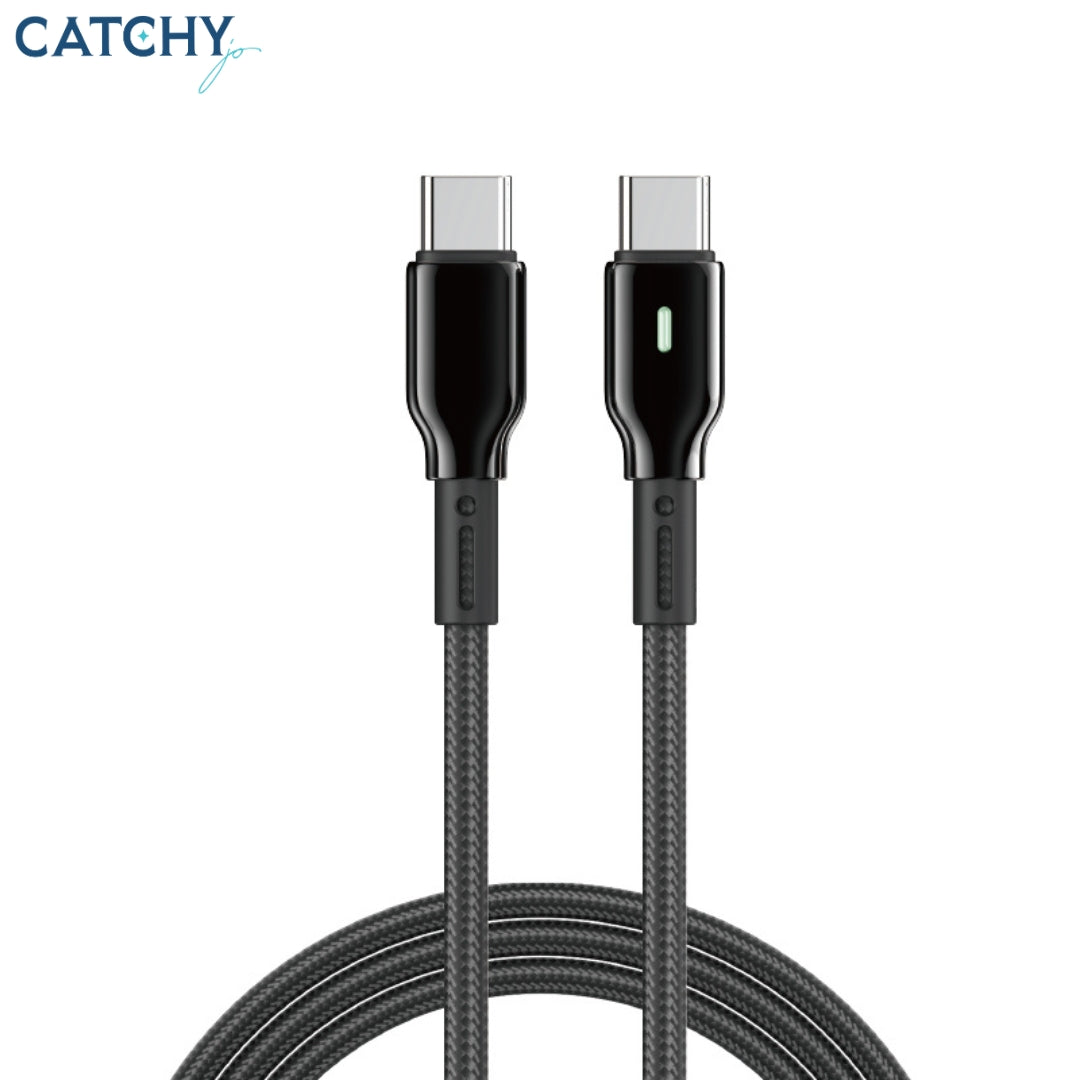WiWU Wi-C075 Type-C To Type-C Fast Charging Cable (60W)