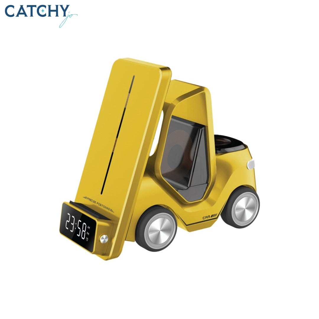 Green Lion Forklift 5 in 1 Wireless Charger Stand