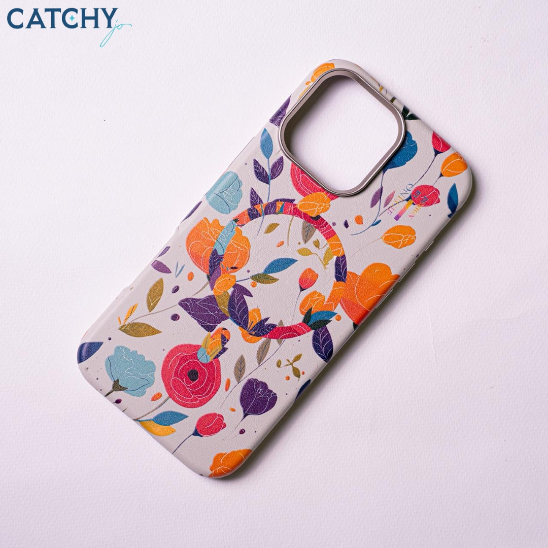 Puloka iPhone Flowers MagSafe Case