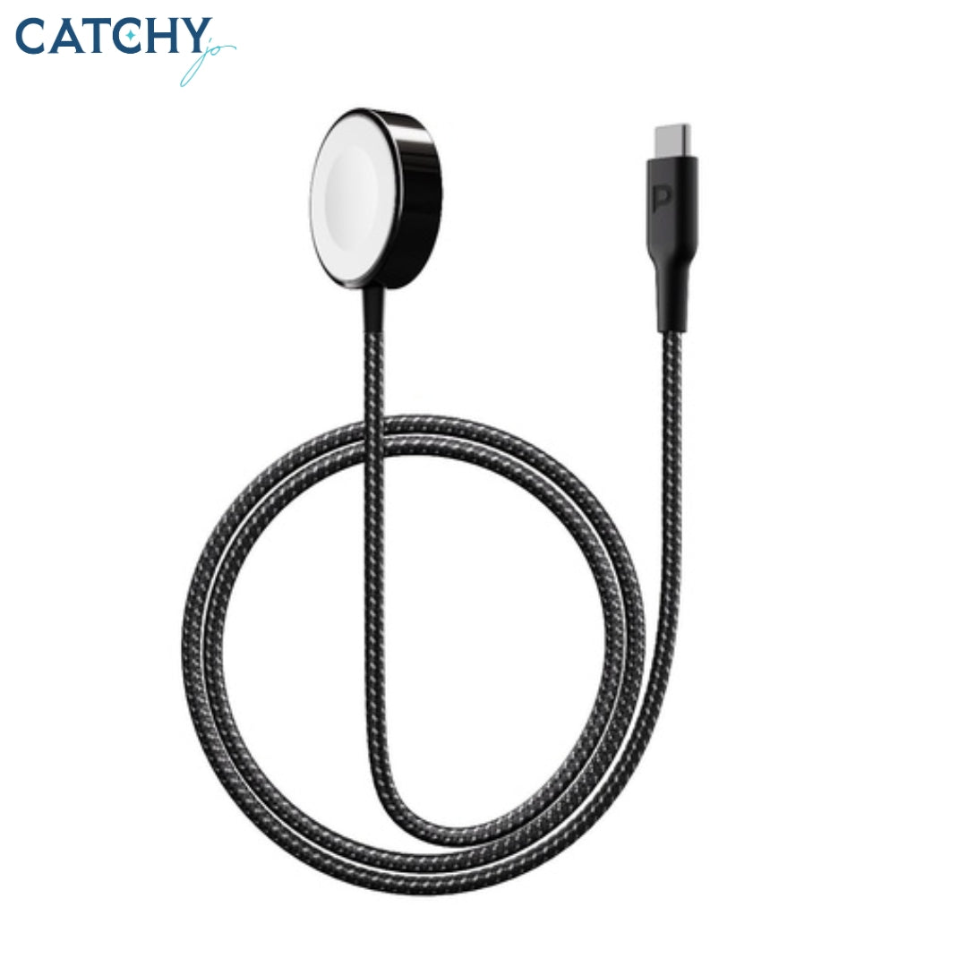 Powerology Braided Type-C Apple Watch Charger 1.2M (5W)