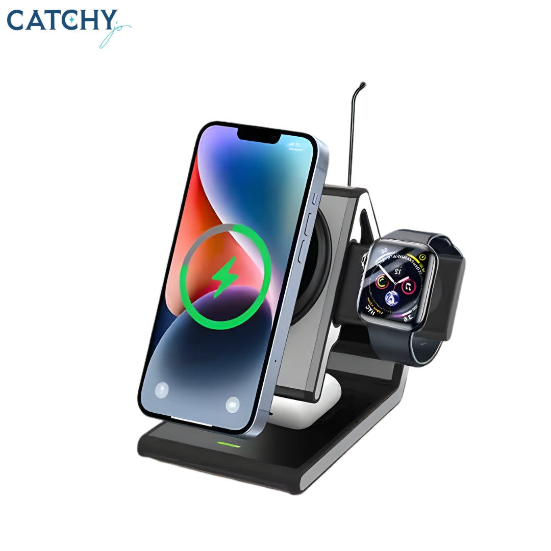 LITO LT-W02 QI2 4-in-1 Magnetic Wireless Charger (15W)
