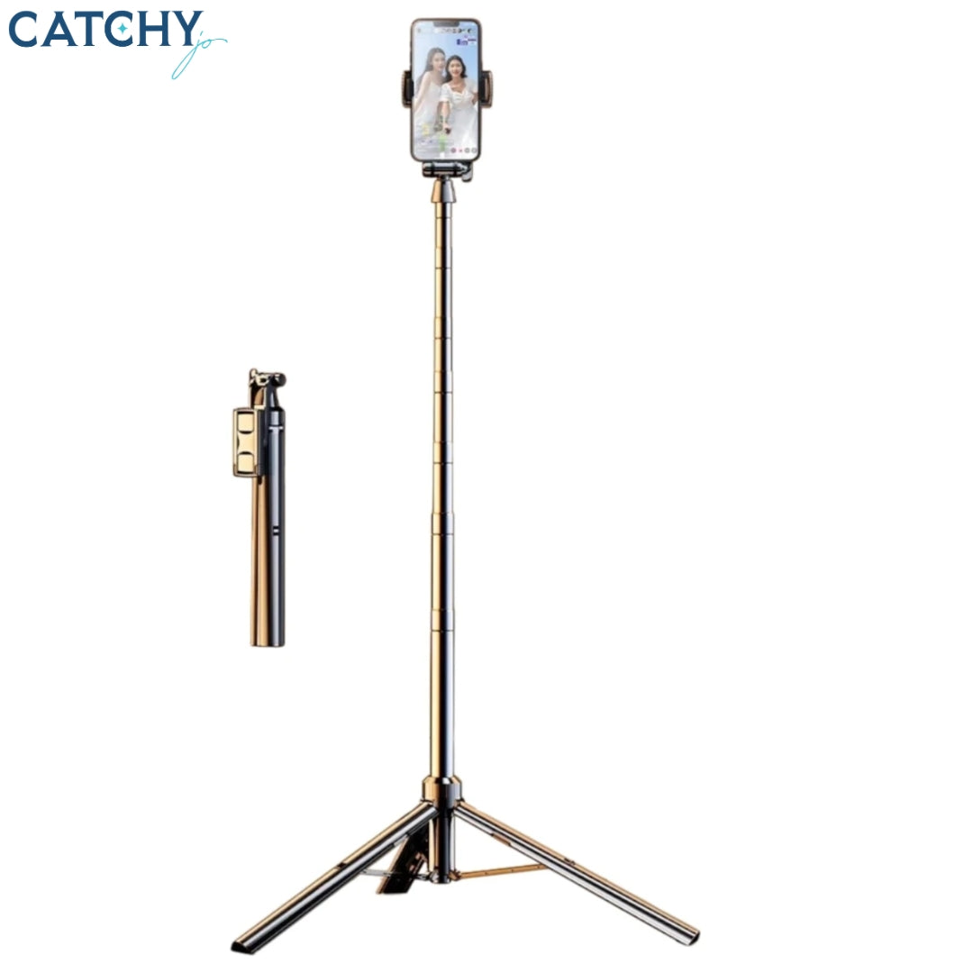 RTAKO ZP220 Pro Ultra-Wide-Angle Selfie Stick 2.1m With Bluetooth Remote