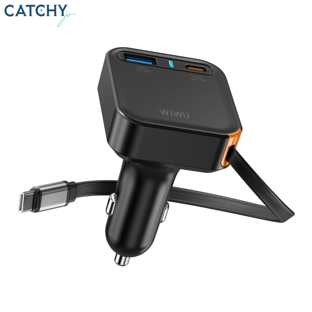 WiWU Wi-CC033 Helix A+C Fast Car Charger (65W)