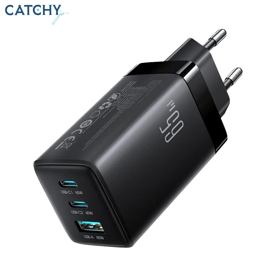 JOYROOM JR-TG10 GaN Charger With Type-C Cable (65W)