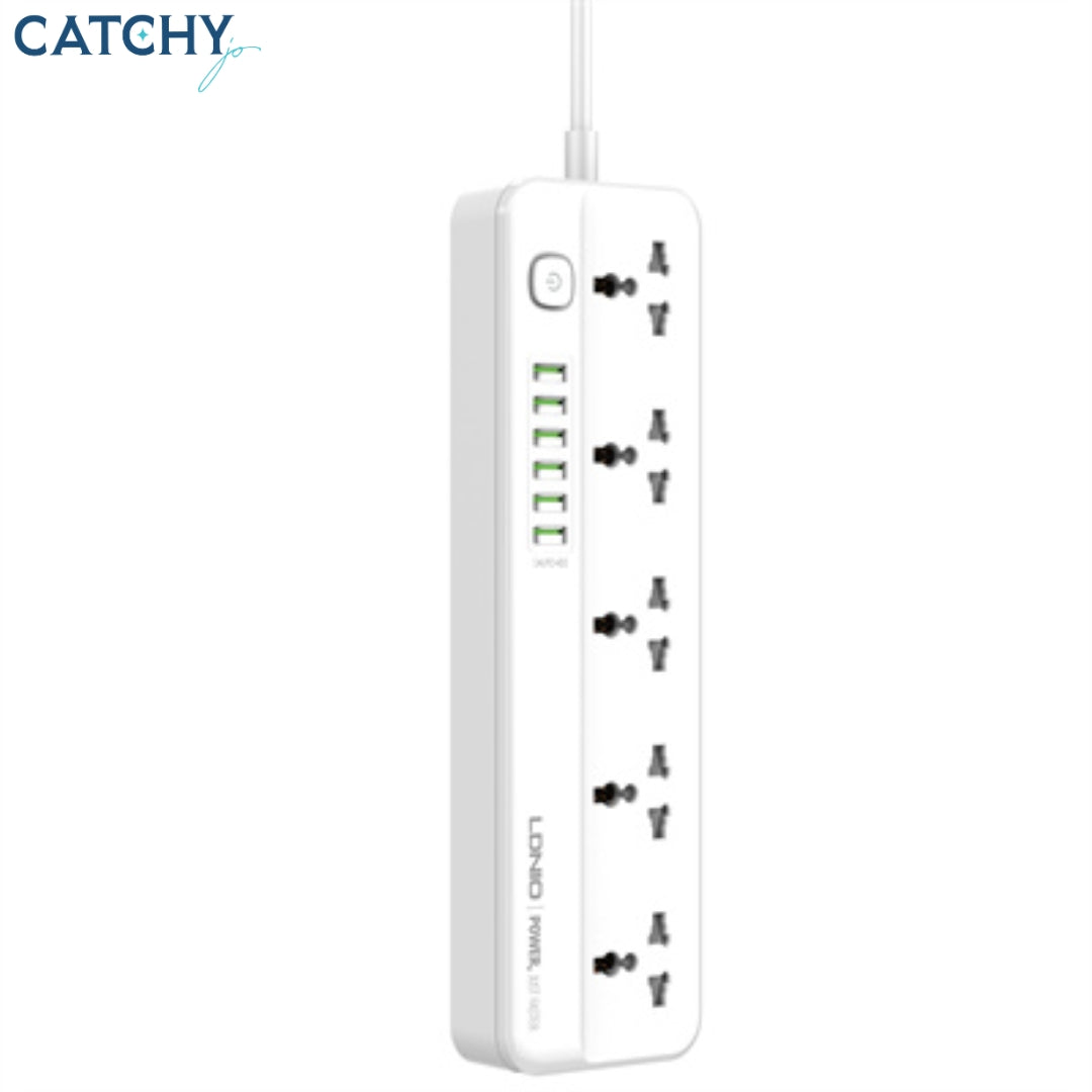 LDNIO SC5614 5 AC Outlets Universal Power Strip