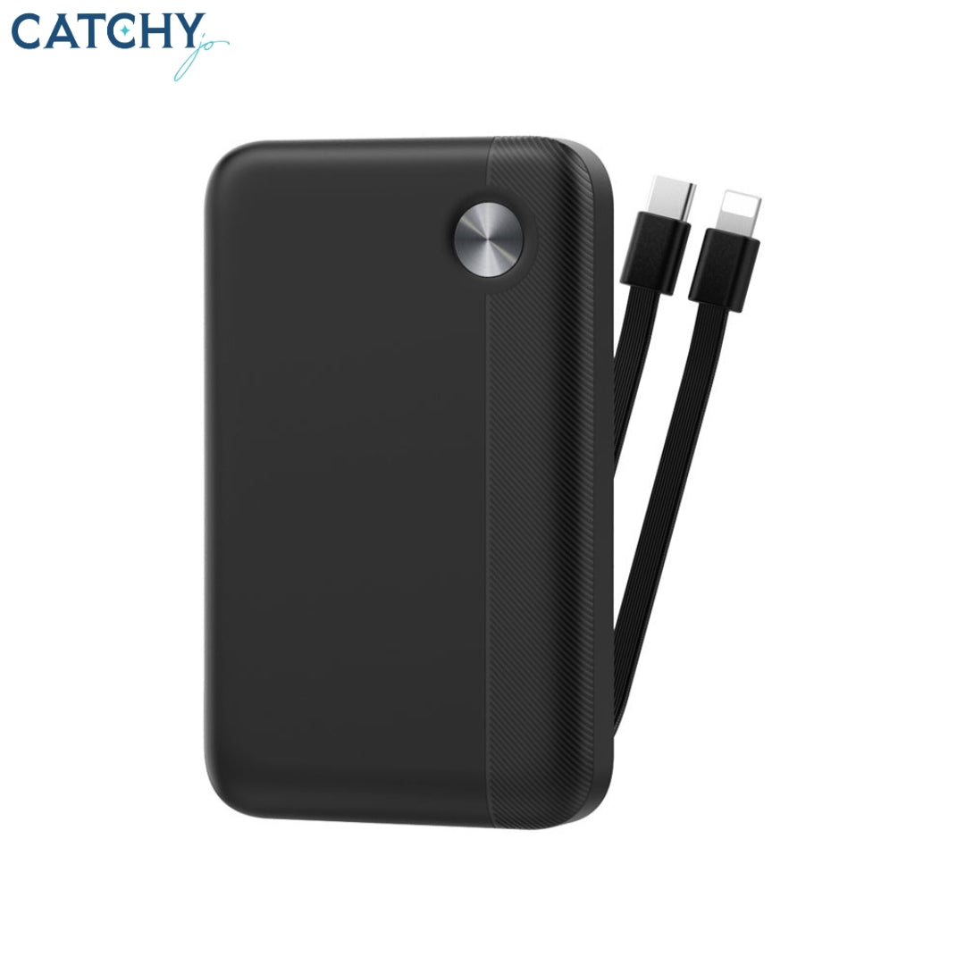 WiWU Wi-P060 Endurance Built-in Dual Cable Power bank (10000mAh)