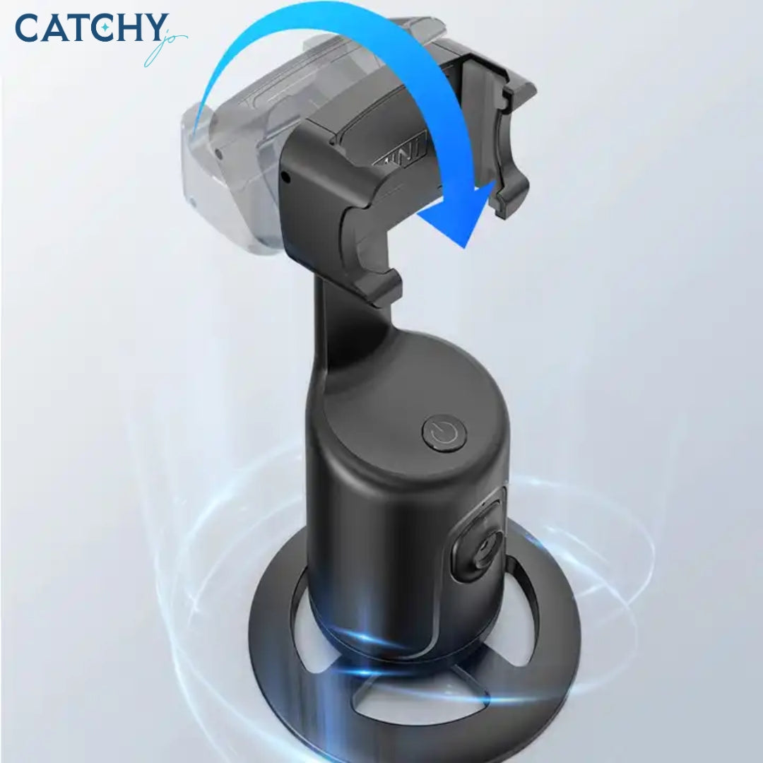 P01 360 Degree Portable AI Smart Gimbal Stabilizer