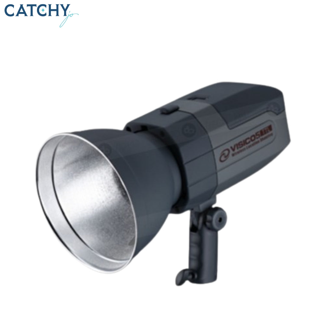VISICO 5 فلاش استوديو لاسلكي TTL لكاميرات Canon (400W)