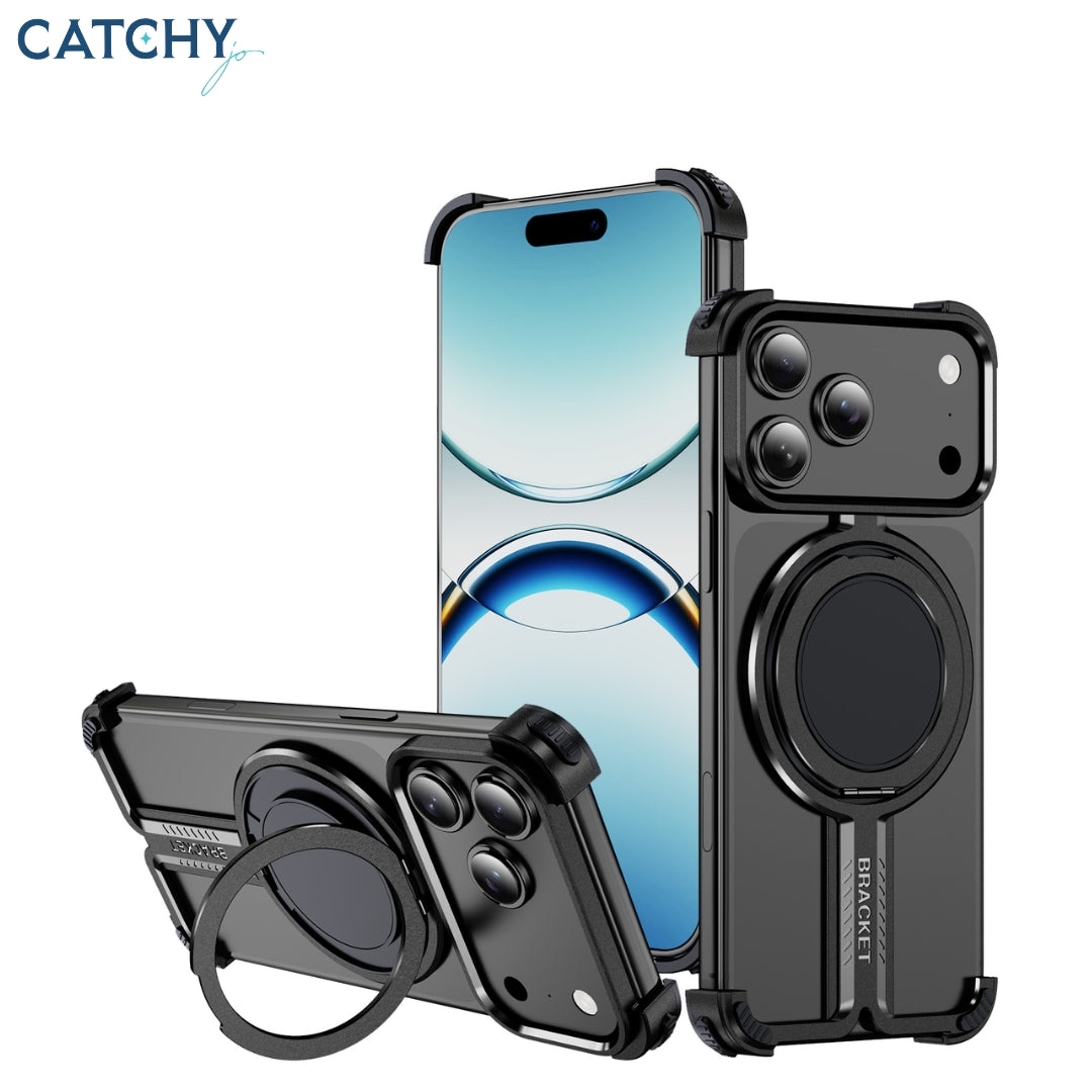 iPhone Magnetic Ring Holder 360 Rotating Case