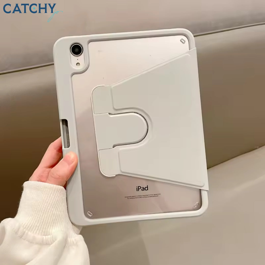 iPad Clear Hard Rotating Case