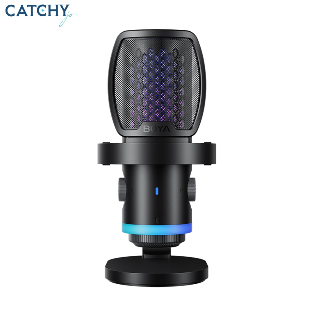 BOYA Cast Mic G40 Vibrant RGB Noise-Cancelling USB Microphone