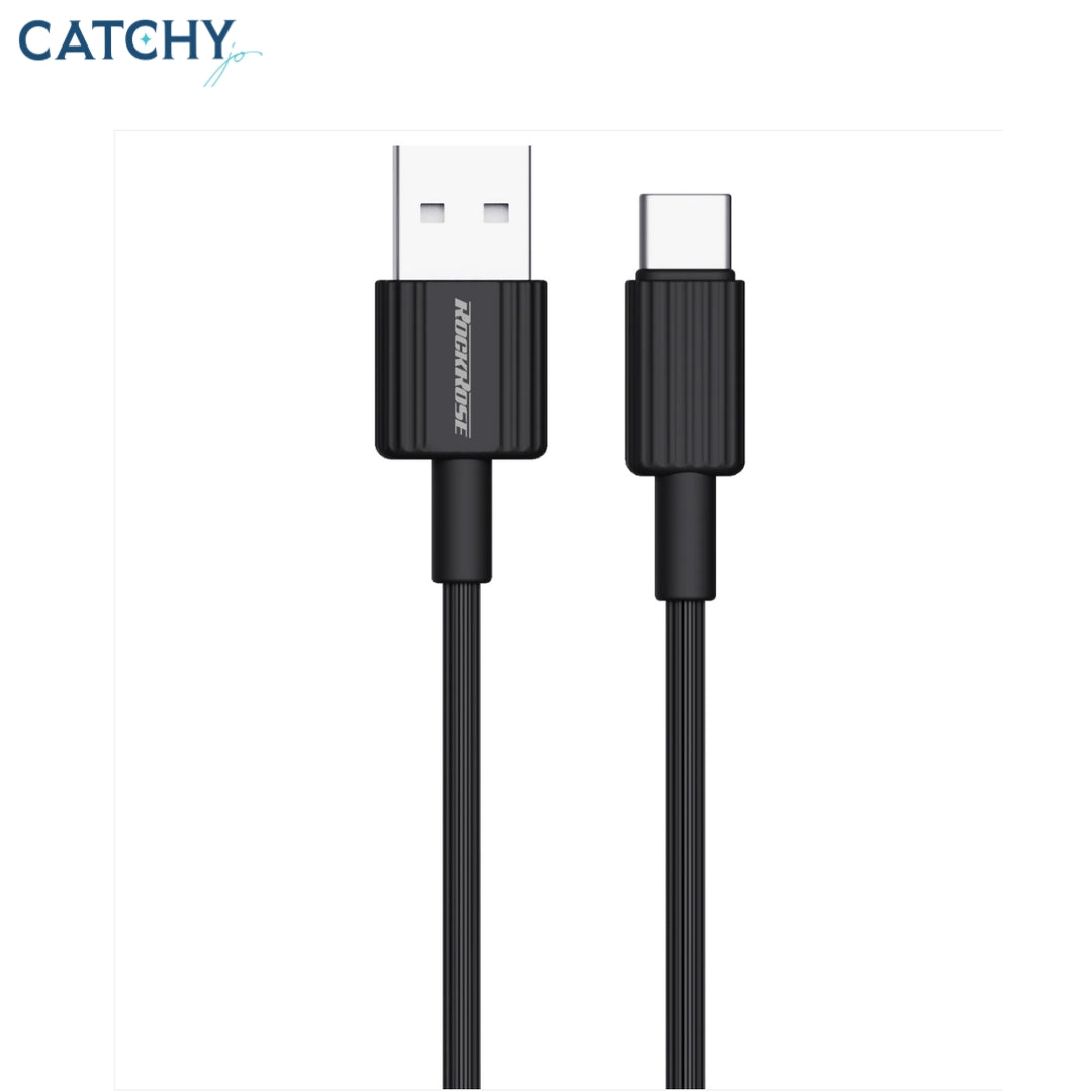 ROCKROSE Arrow USB To Type-C Charge & Sync Cable (1M)