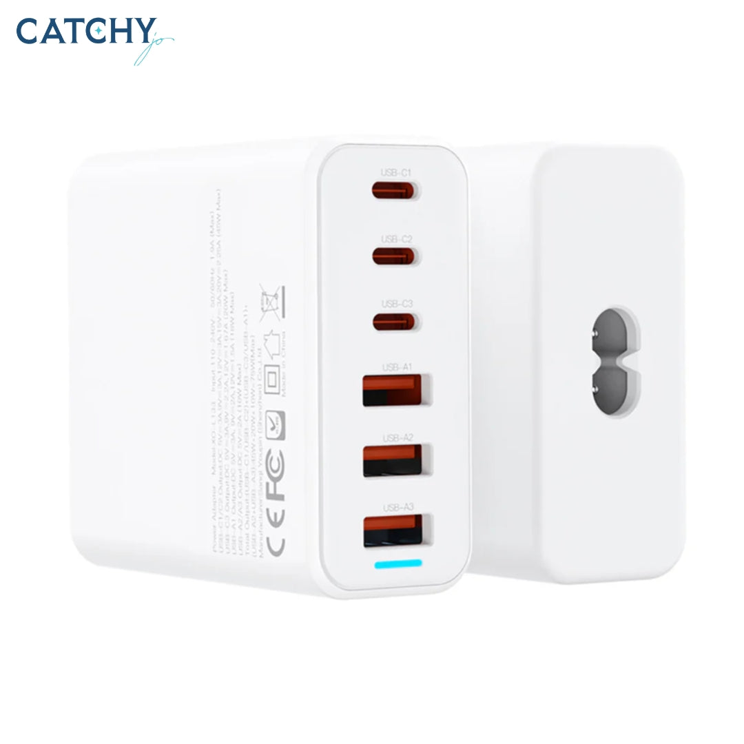XO L133 Multi-Port Power Charger Fast Charging 75W (EU)