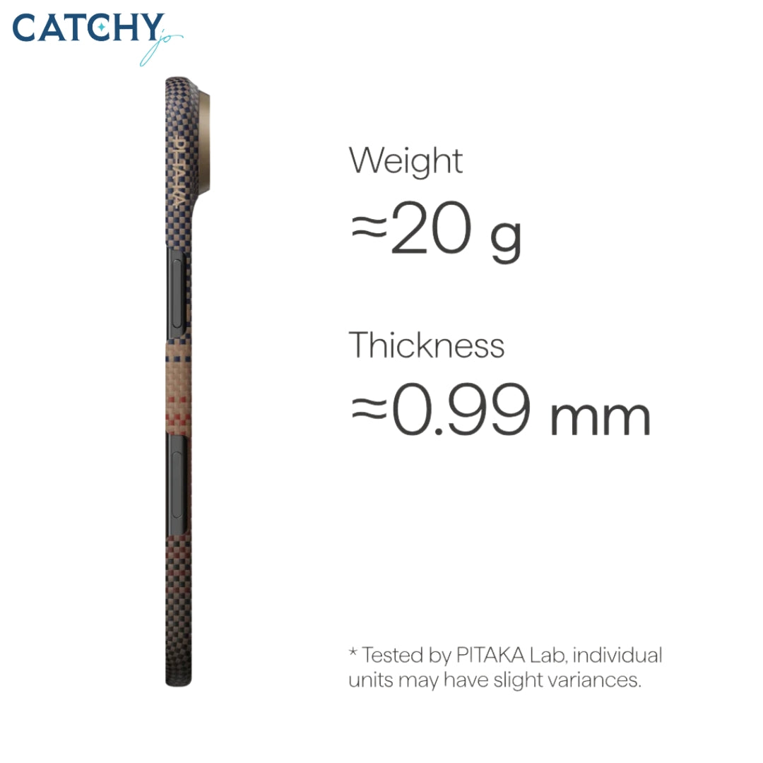 PITAKA iPhone Air Ultra-Slim Case Moment Sunset Case