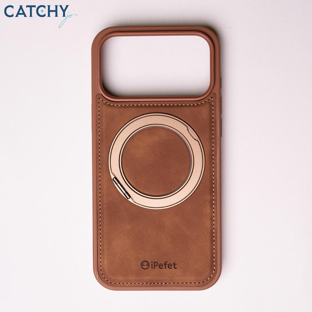 iPefet Leather Case With 360 Stand
