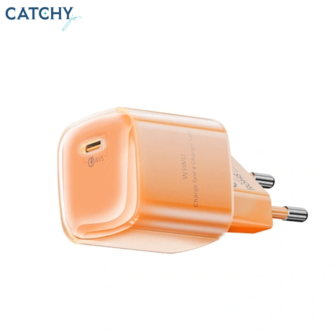 WiWU Wi-G037 Jade AVS GaN Fast Charger (60W)